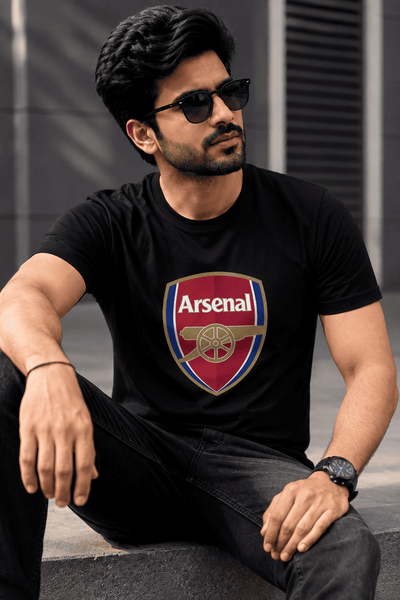 Arsenal football Black Tshirt