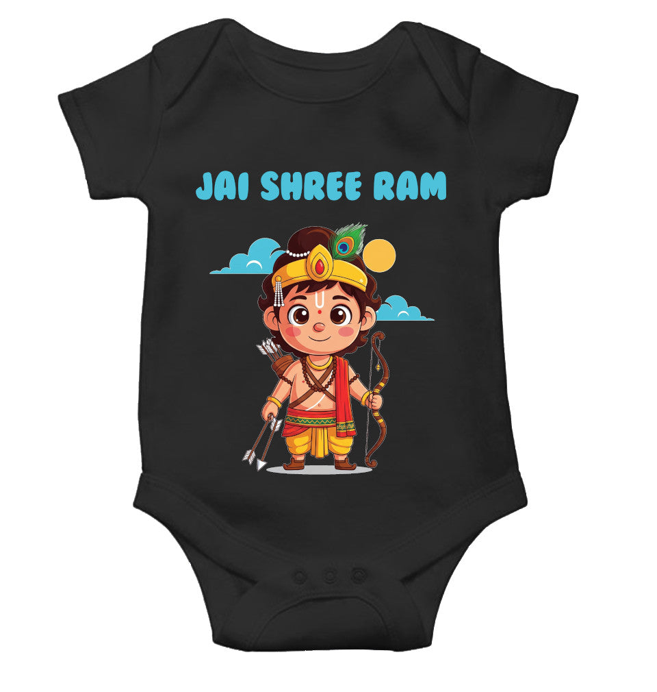 Jai Shree Ram Navratri Rompers for Baby Boy- FunkyTeesClub
