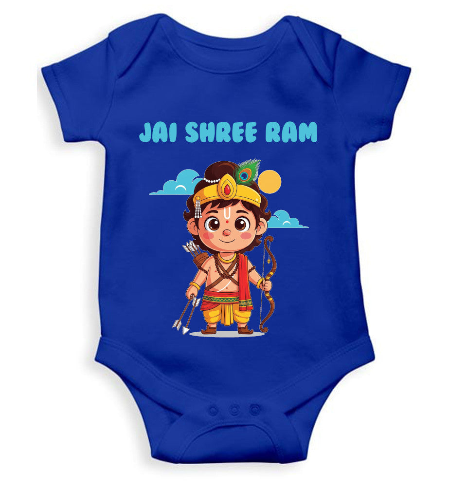 Jai Shree Ram Navratri Rompers for Baby Boy- FunkyTeesClub