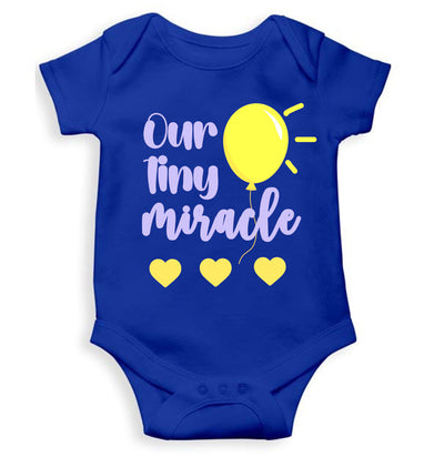 Our Tiny Miracle New Born Rompers for Baby Girl- FunkyTeesClub