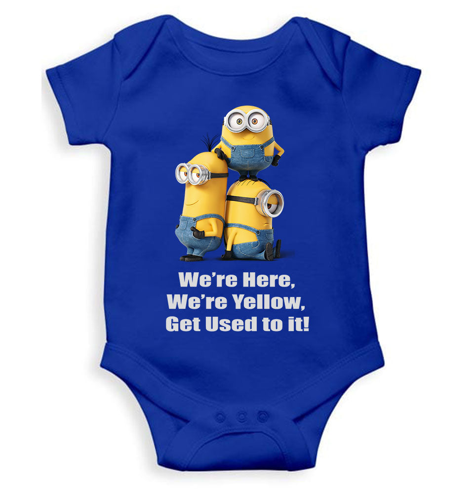Cartoon Quotes Rompers for Baby Girl- FunkyTeesClub