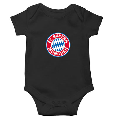 Bayern München Black Rompers for Baby Girl - FunkyTeesClub