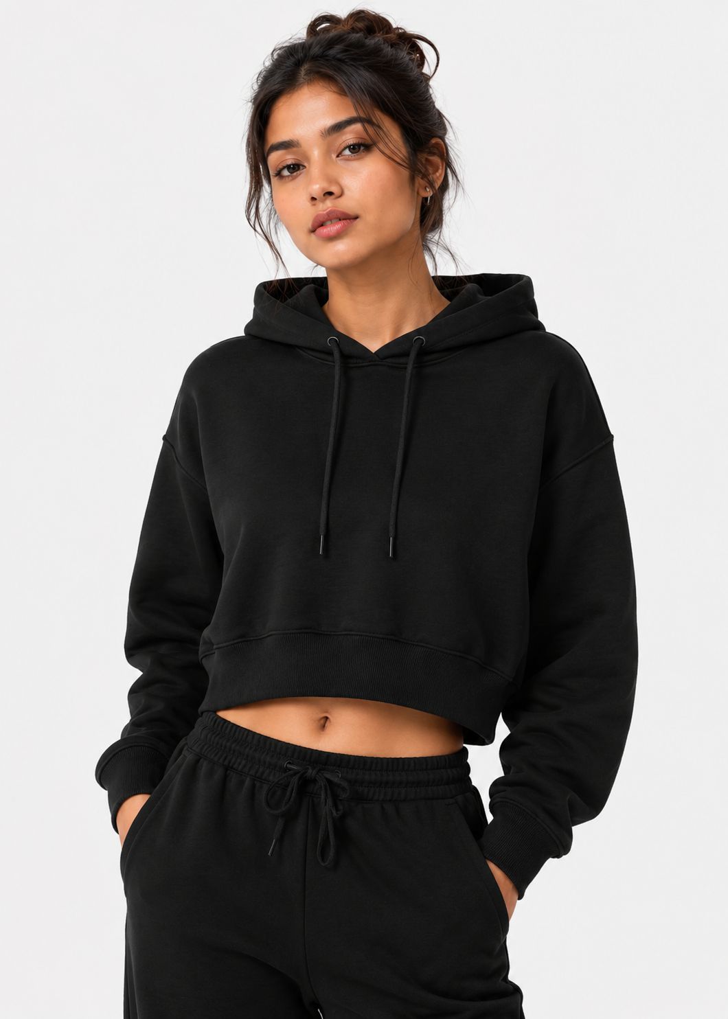 Custom Women's Cropped Hoodie – Personalized Hoodie Printing