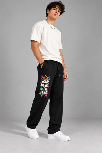 Custom Sweatpants with Your Design | 260 GSM Terry Cotton Joggers