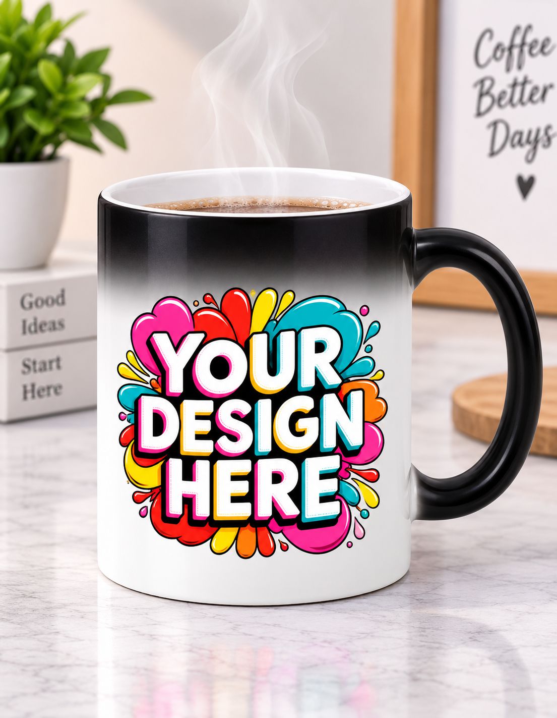 Custom Magic Coffee Mug | 11 Oz Personalized Color-Changing Mug