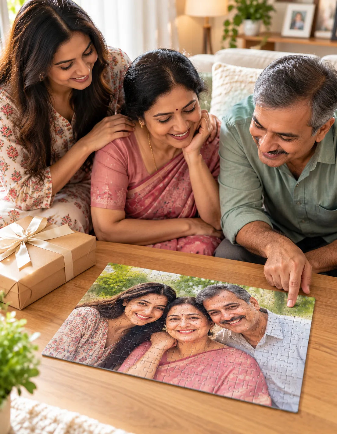 Custom Photo Jigsaw Puzzle – 120 Pieces | Personalized Gift