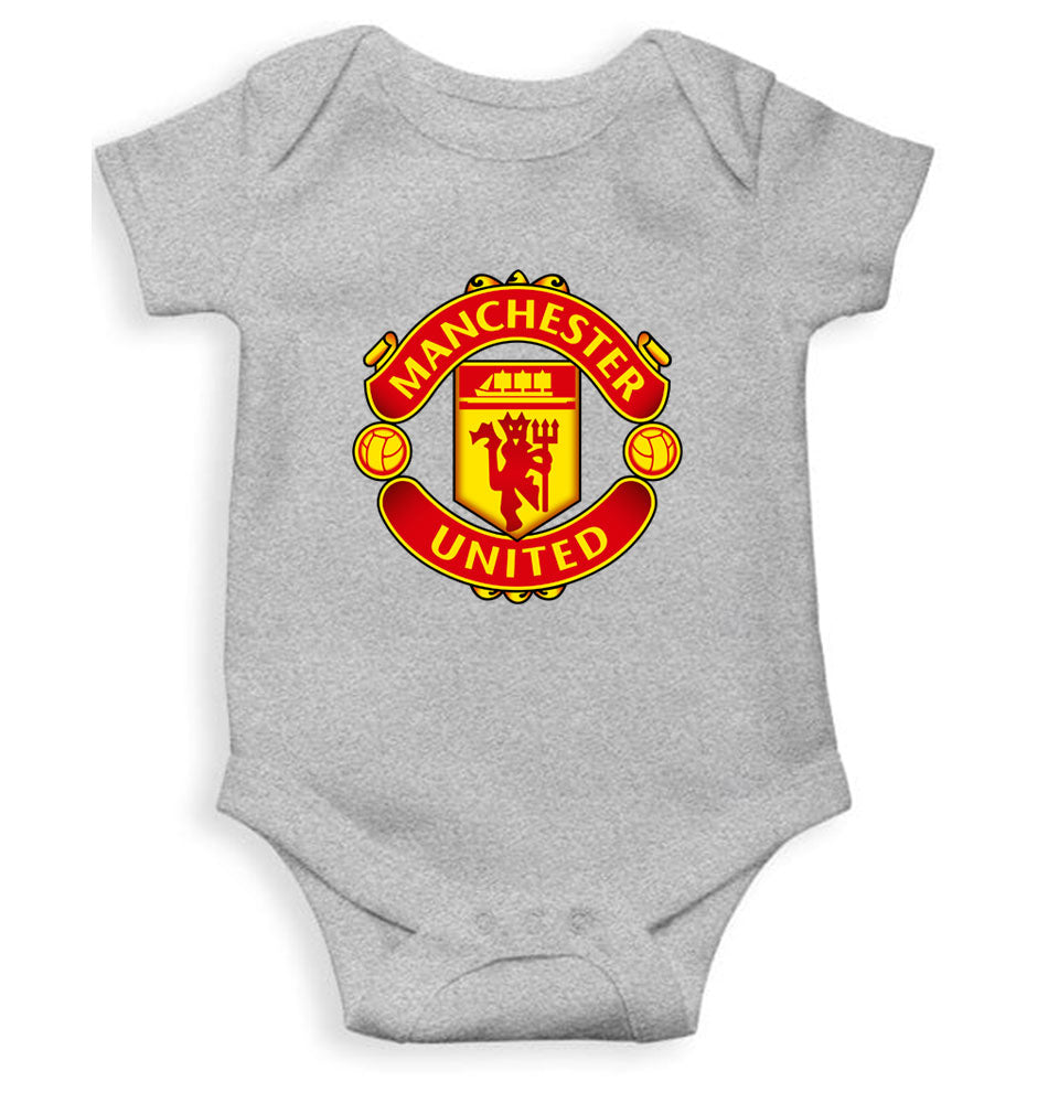 Manchester United Rompers for Baby Boy- FunkyTeesClub