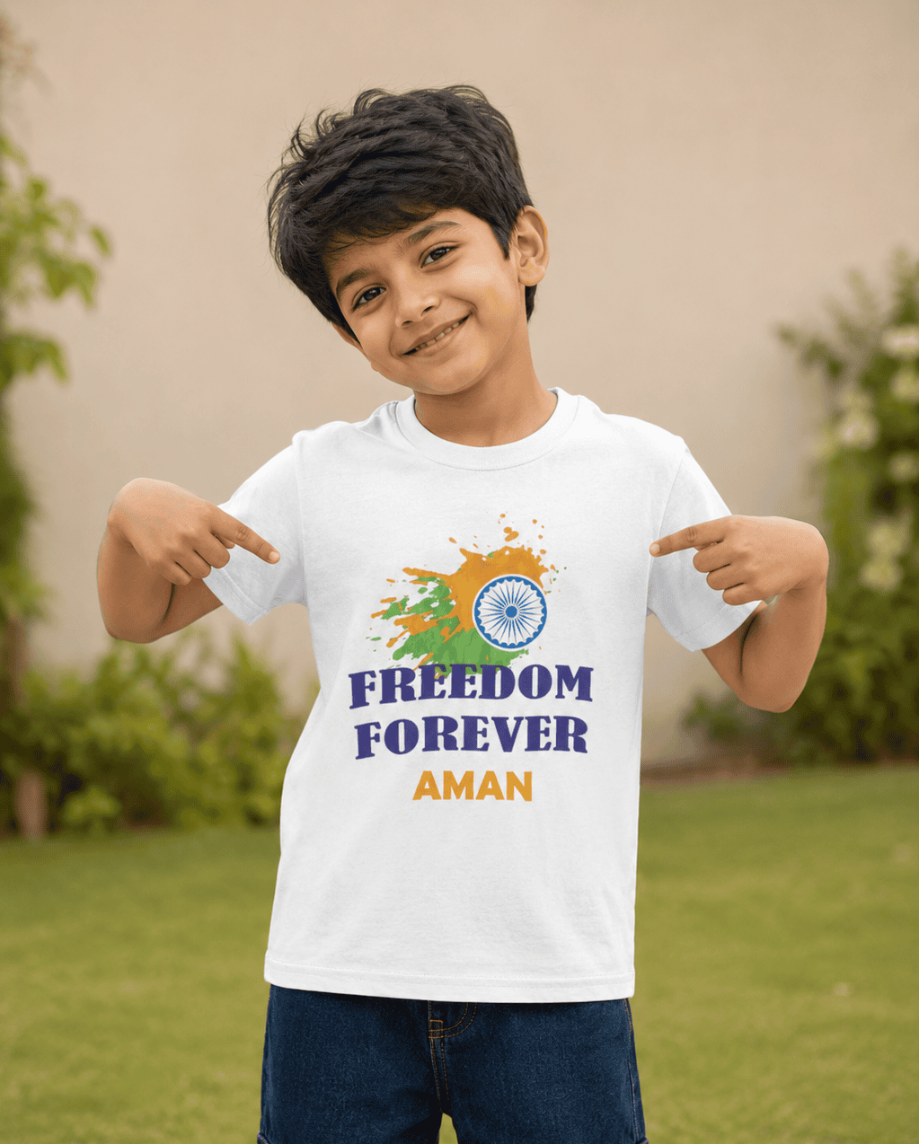 Independence day tshirt for boy