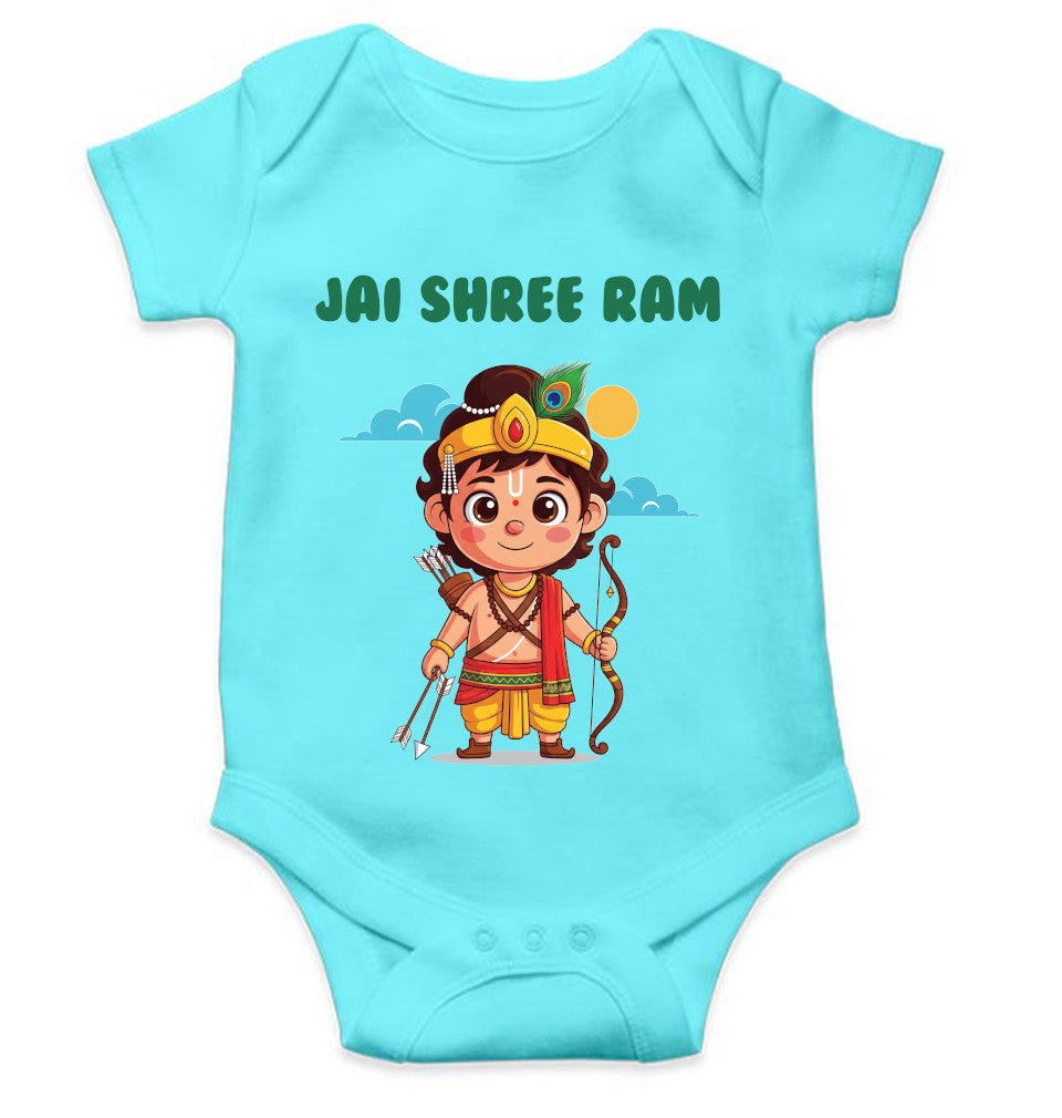 Jai Shree Ram Navratri Rompers for Baby Boy- FunkyTeesClub