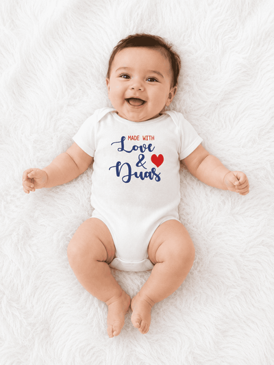 Love And Duas Eid Rompers for Baby Girl- FunkyTeesClub