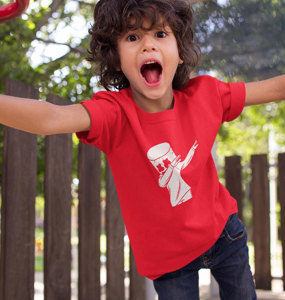 Marshmello Logo Half Sleeves T-Shirt for Boy-FunkyTeesClub