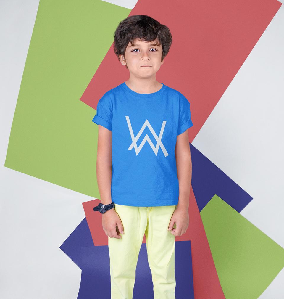 Alan Walker Half Sleeves T-Shirt for Boy-FunkyTeesClub