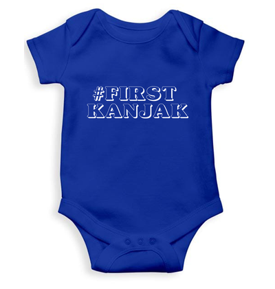 First Kanjak Rompers for Baby Girl- FunkyTeesClub