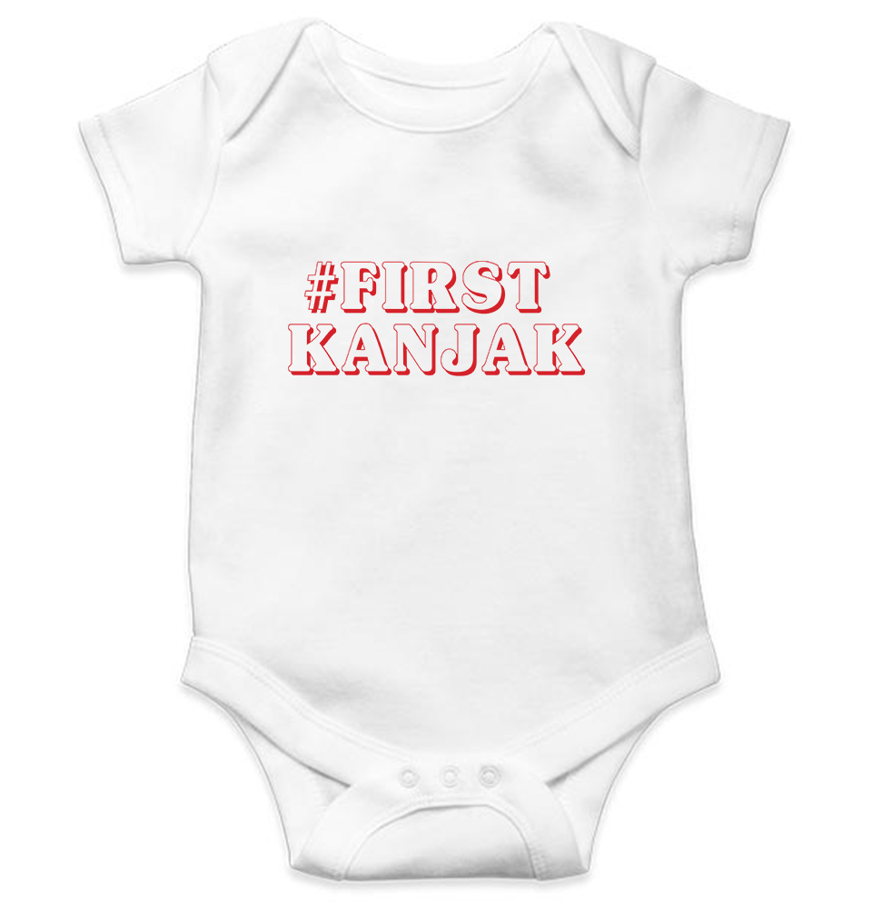 First Kanjak Rompers for Baby Girl- FunkyTeesClub