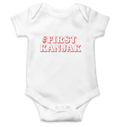 First Kanjak Rompers for Baby Girl- FunkyTeesClub