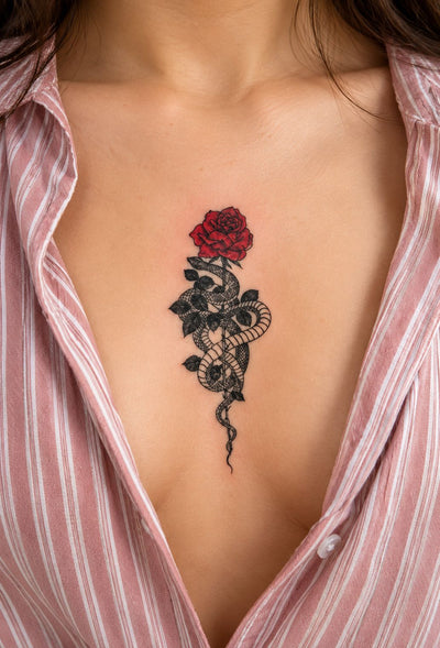 Custom Temporary Tattoo | Personalized Tattoo