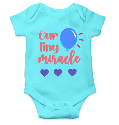Our Tiny Miracle New Born Rompers for Baby Boy- FunkyTeesClub