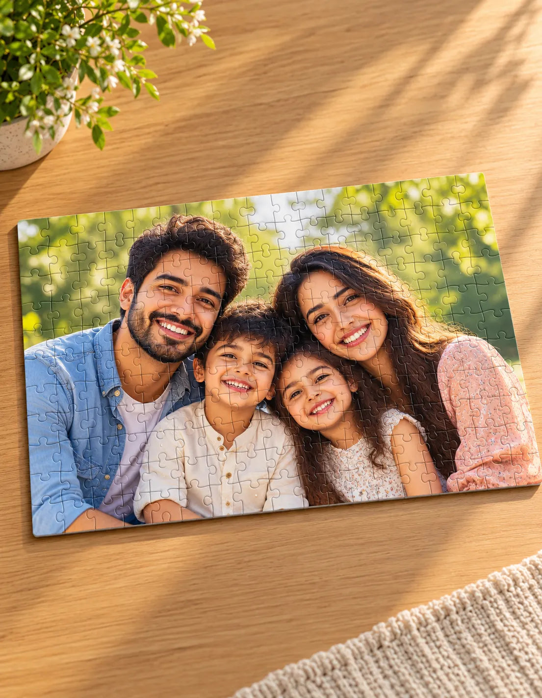 Custom Photo Jigsaw Puzzle – 120 Pieces | Personalized Gift