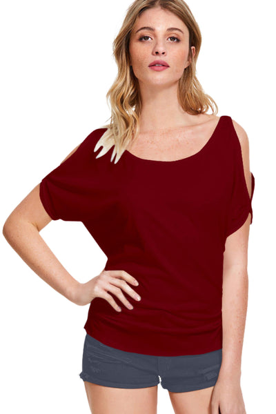 Designer Round Neck Fancy Sleeves Top for Girls and Women-FunkyTeesClub