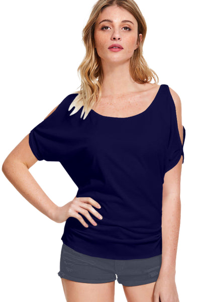 Designer Round Neck Fancy Sleeves Top for Girls and Women-FunkyTeesClub