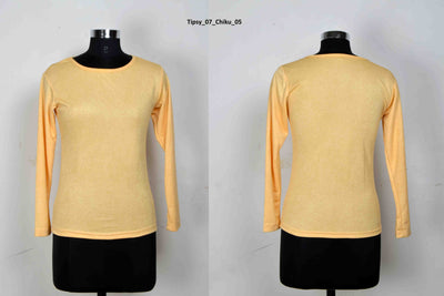 Full Sleeve Designer Stretchable T-Shirt for Girls and Women-FunkyTeesClub