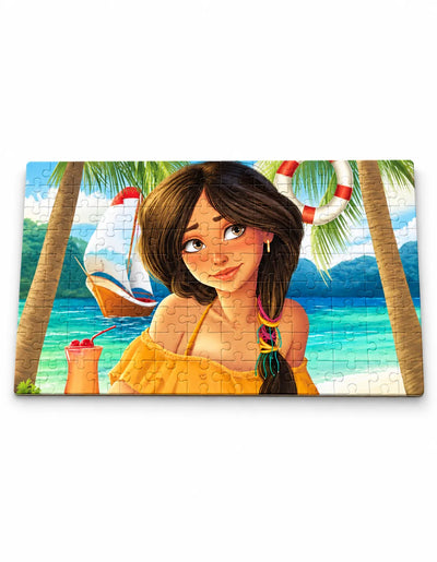 Custom Photo Jigsaw Puzzle – 120 Pieces | Personalized Gift