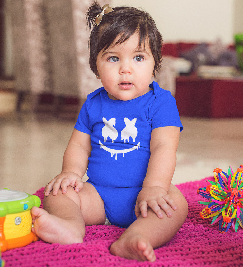 Marshmello Rompers for Baby Girl- FunkyTeesClub