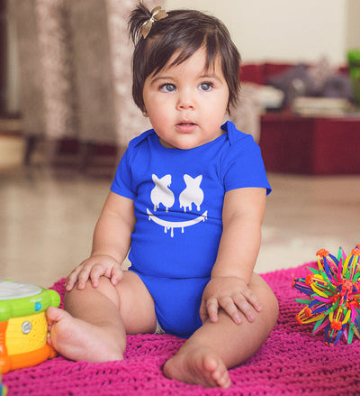 Marshmello Rompers for Baby Girl- FunkyTeesClub