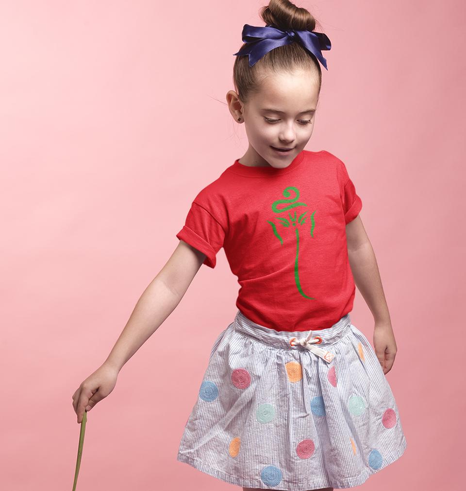 Ganesh  JI Half Sleeves T-Shirt For Girls -FunkyTeesClub