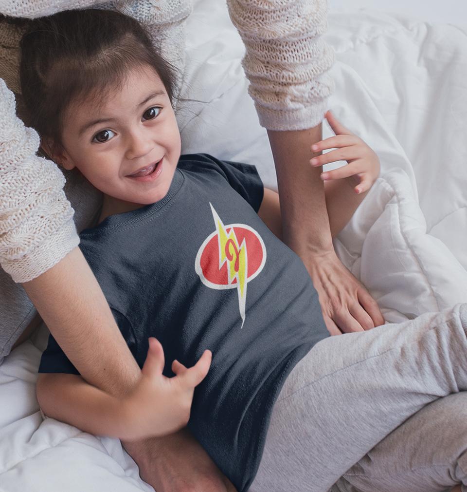Junior Flash Half Sleeves T-Shirt For Girls -FunkyTeesClub