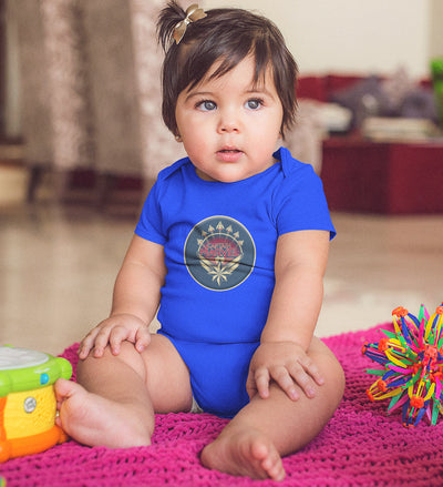 Captain Marvel Superhero Rompers for Baby Girl- FunkyTeesClub