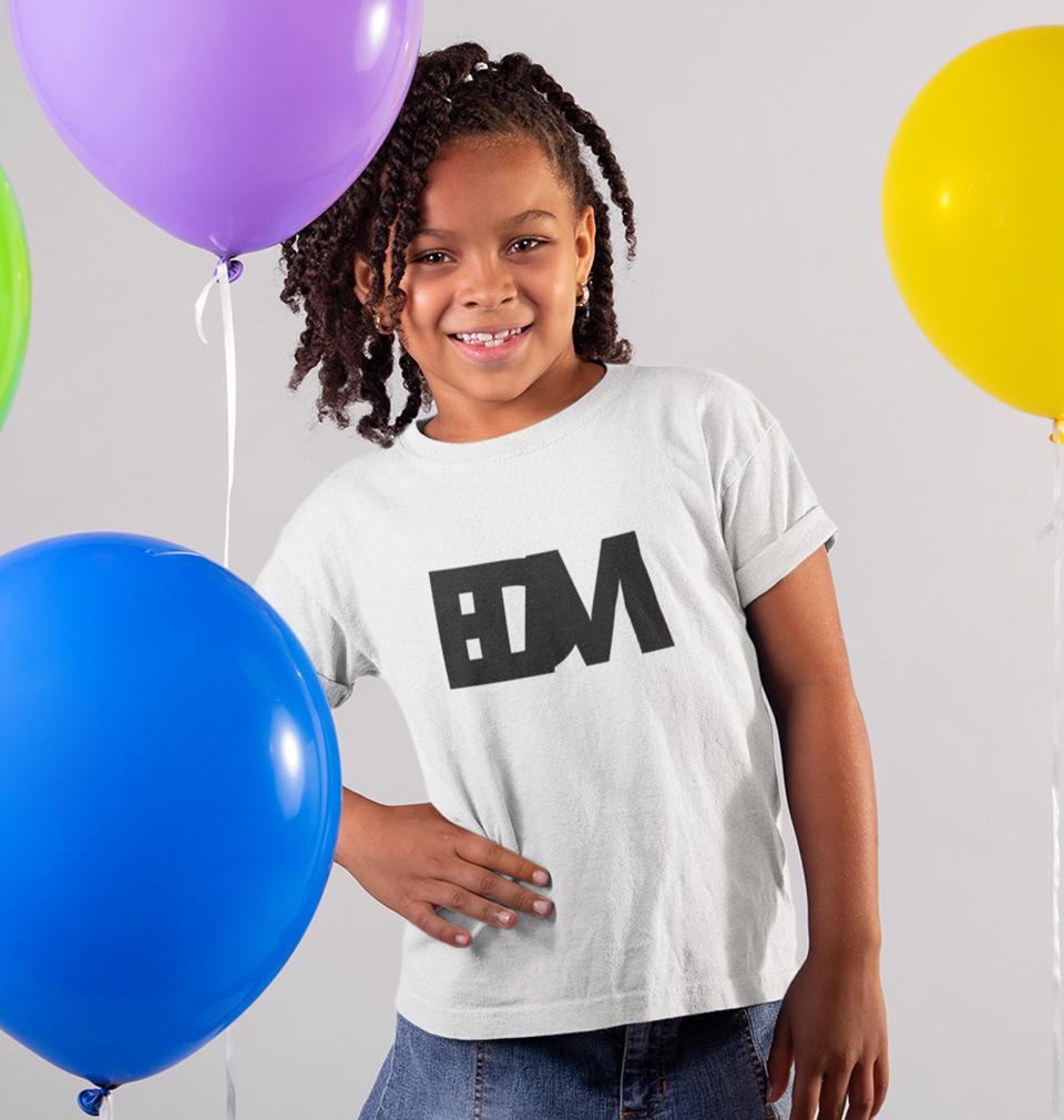 EDM Half Sleeves T-Shirt For Girls -FunkyTeesClub