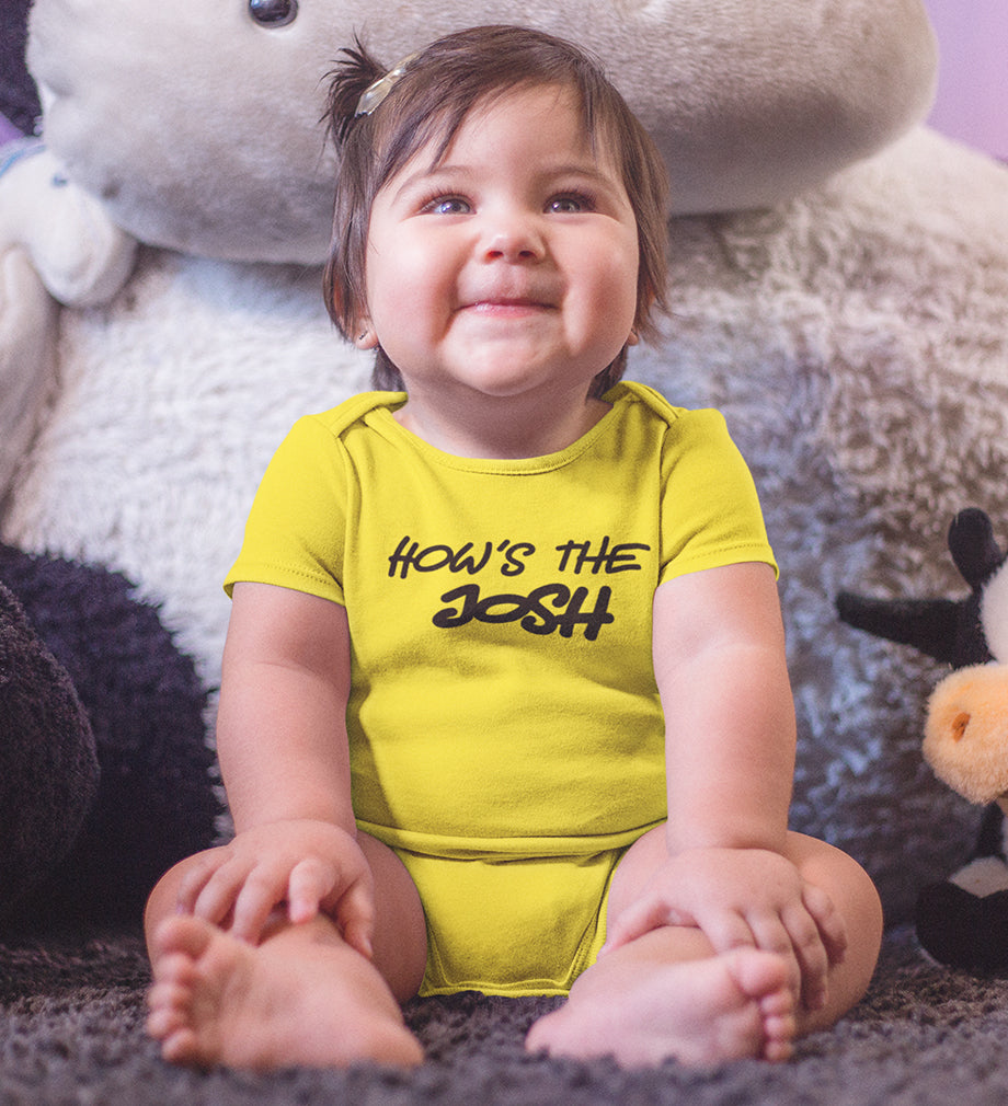 How's The Josh Rompers for Baby Girl- FunkyTeesClub