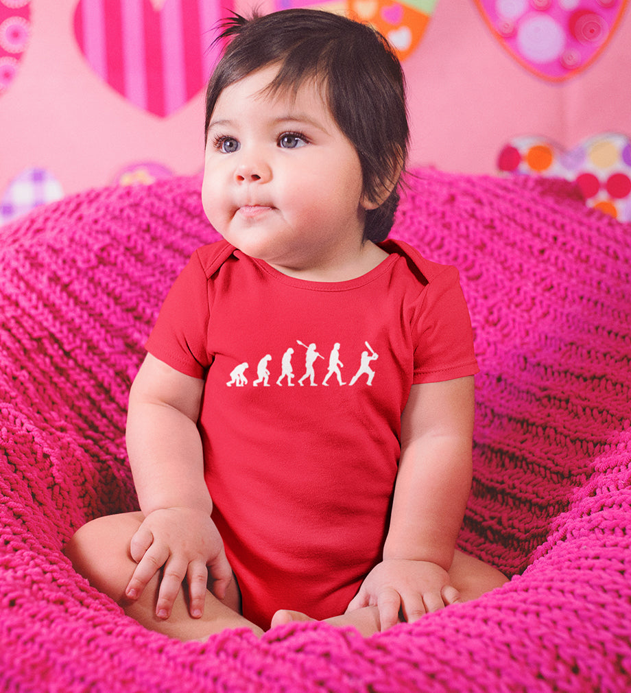 CRICKET Evolution Rompers for Baby Girl- FunkyTeesClub