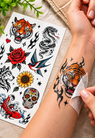 Custom Temporary Tattoo | Personalized Tattoo