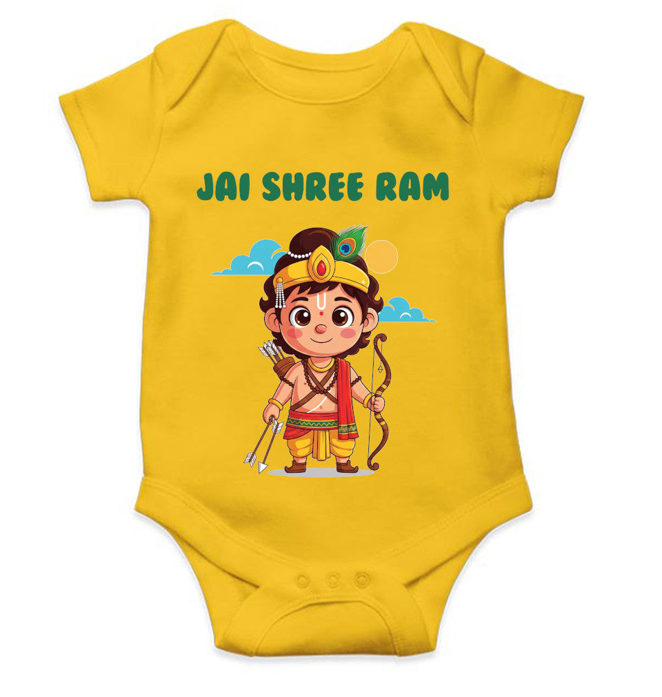 Jai Shree Ram Navratri Rompers for Baby Boy- FunkyTeesClub