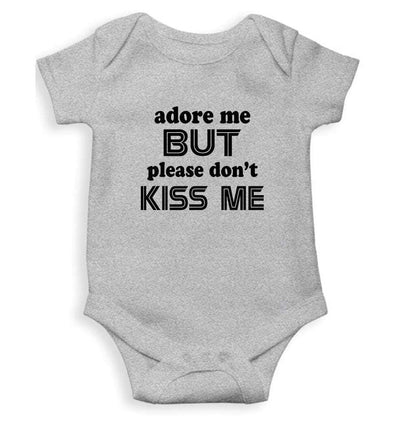 Adore Me But dont Kiss Me Rompers for Baby Girl- FunkyTradition FunkyTradition