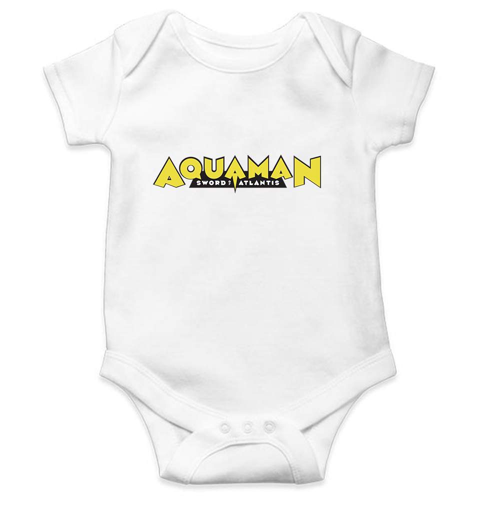 Aqua Man Rompers for Baby Boy- FunkyTradition FunkyTradition