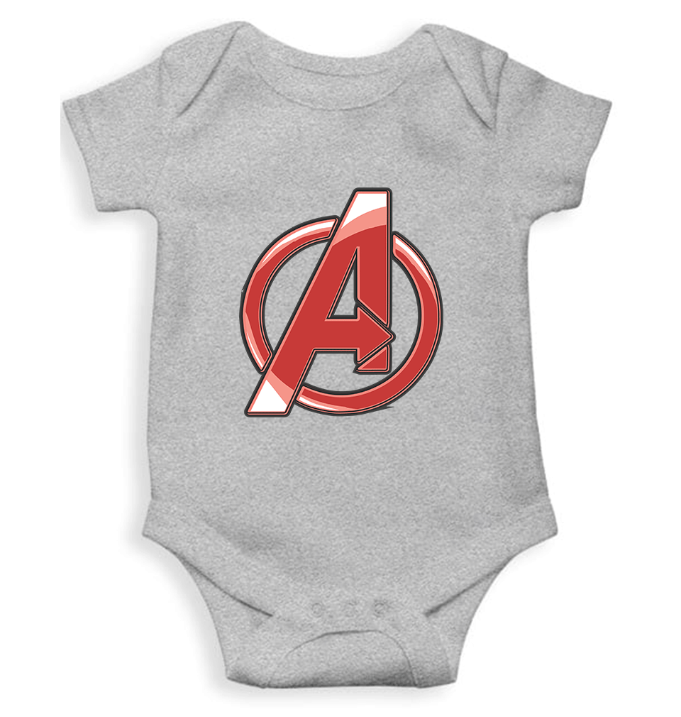 Avenger Logo Rompers for Baby Boy- FunkyTradition FunkyTradition