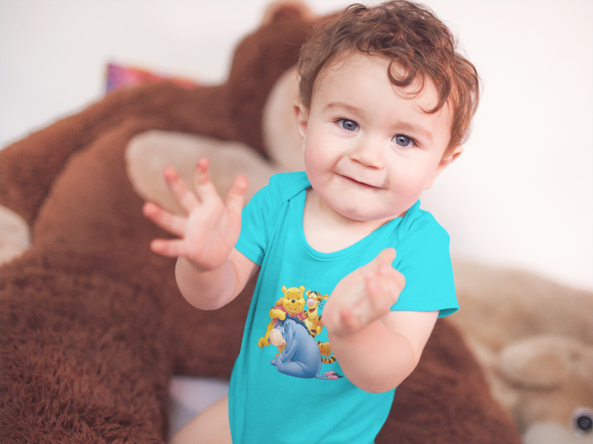 Cute Cartoon Rompers for Baby Boy -FunkyTeesClub