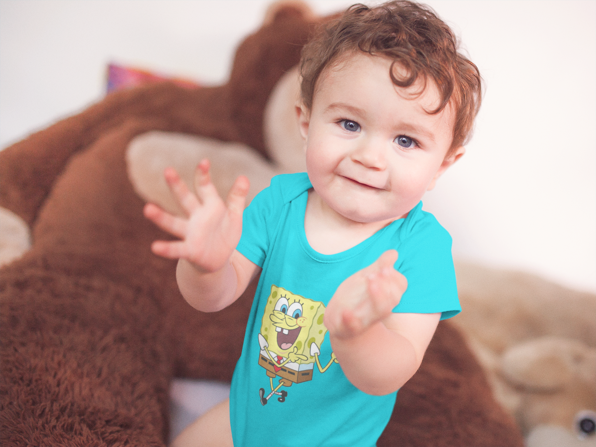 Cute Cartoon Rompers for Baby Boy -FunkyTeesClub
