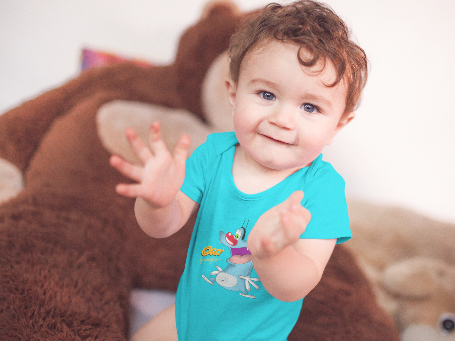 Cute Cartoon Rompers for Baby Boy -FunkyTeesClub