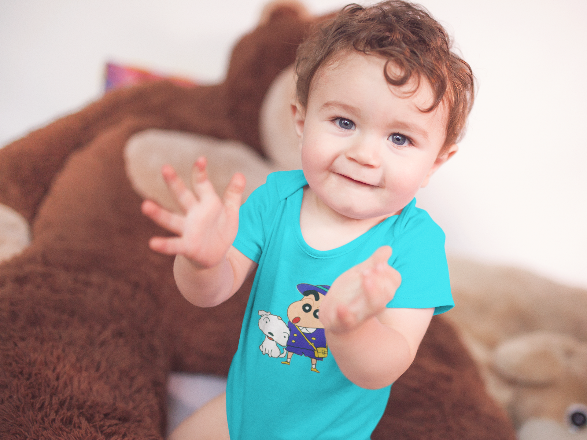 Cute Cartoon Rompers for Baby Boy -FunkyTeesClub