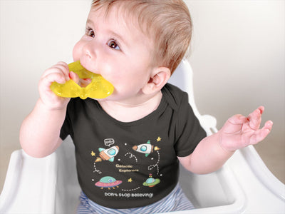 Spaceships Rompers for Baby Boy- FunkyTeesClub