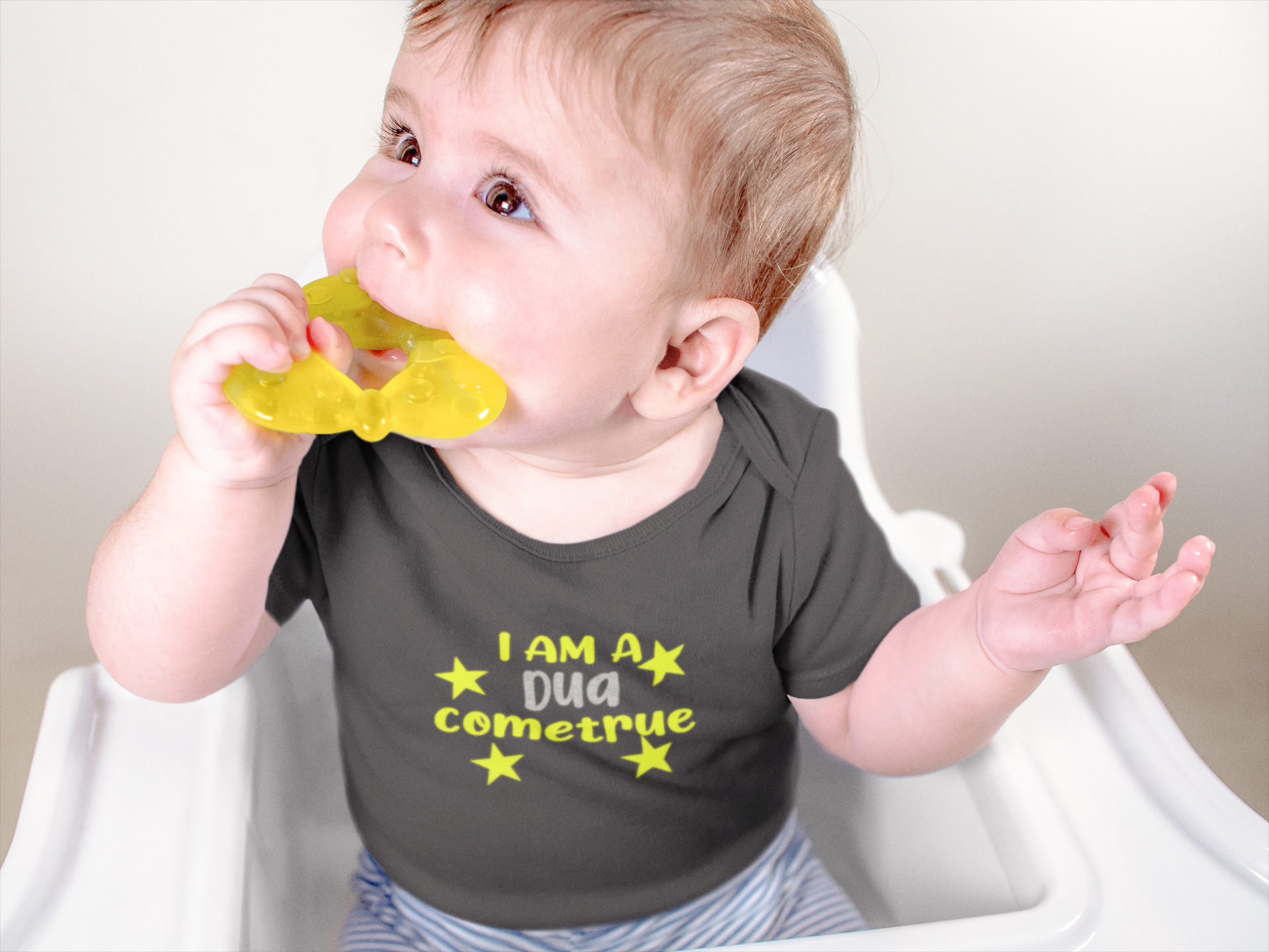 Dua Come True Eid Rompers for Baby Boy- FunkyTeesClub