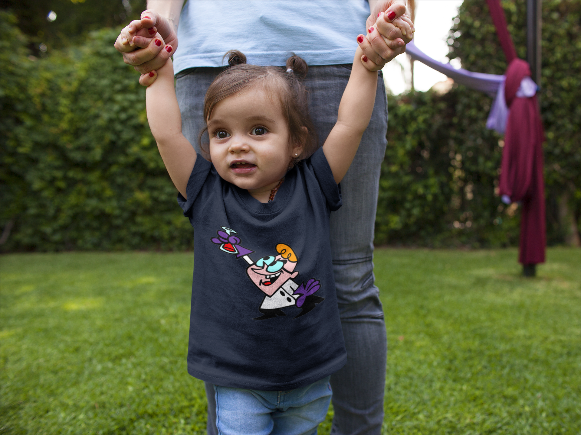 Cute Cartoon Half Sleeves T-Shirt For Girls -FunkyTeesClub