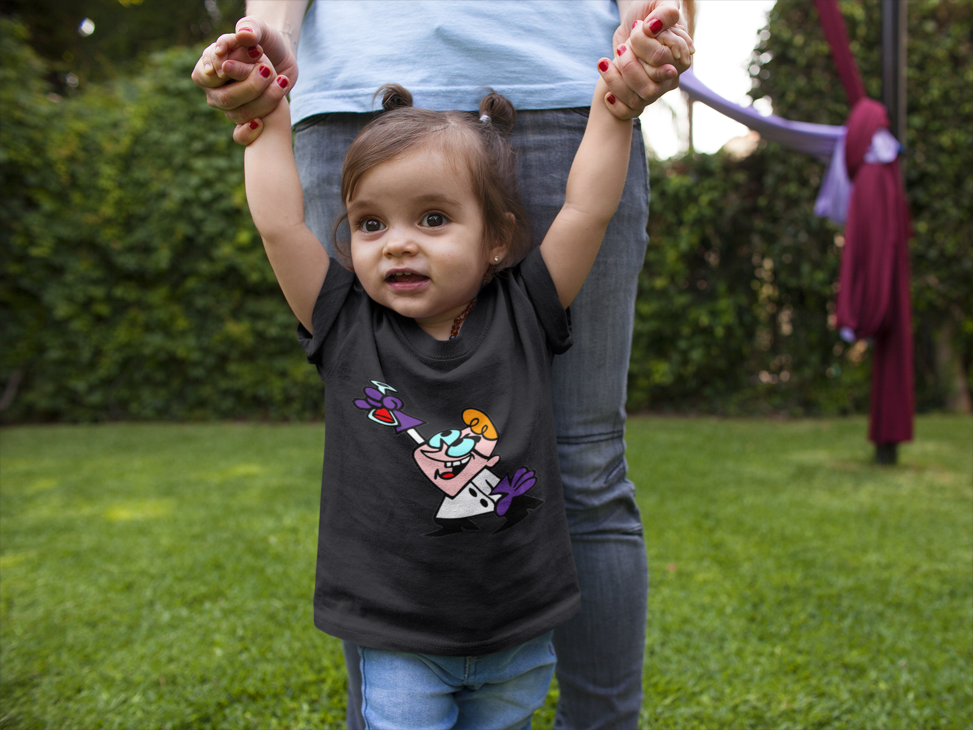Cute Cartoon Half Sleeves T-Shirt For Girls -FunkyTeesClub