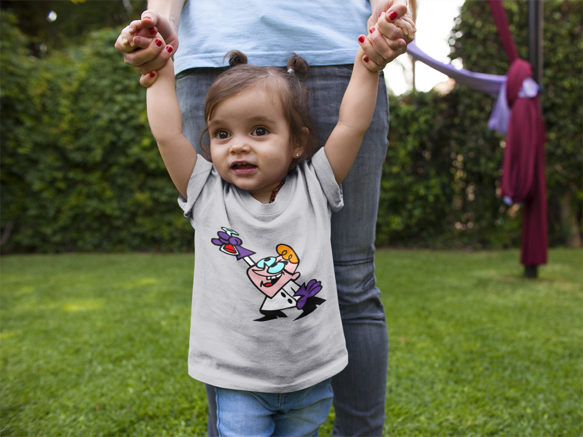 Cute Cartoon Half Sleeves T-Shirt For Girls -FunkyTeesClub