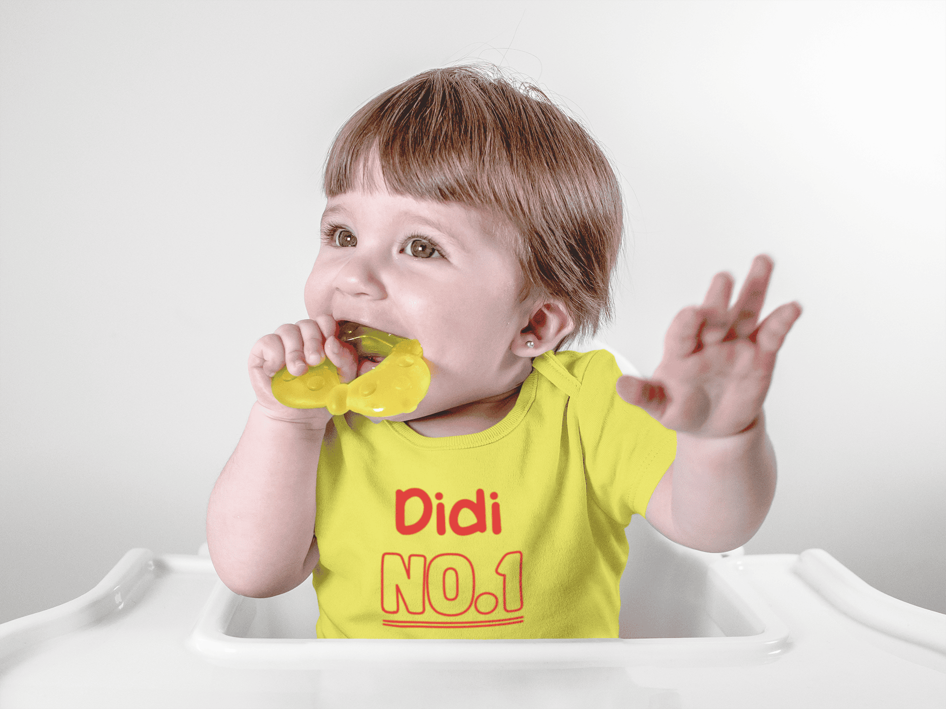 Didi No.1 Rakshabandhan Rompers for Baby Girl- FunkyTeesClub