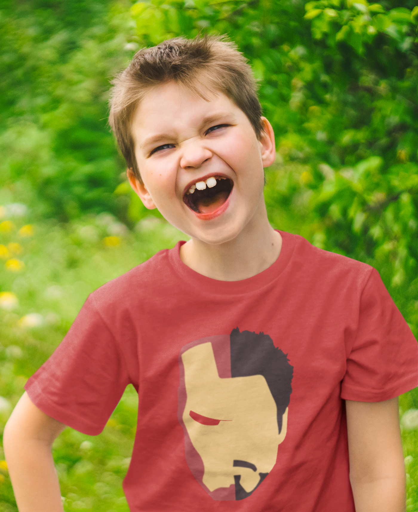 Iron Man Web Series Half Sleeves T-Shirt for Boy-FunkyTeesClub